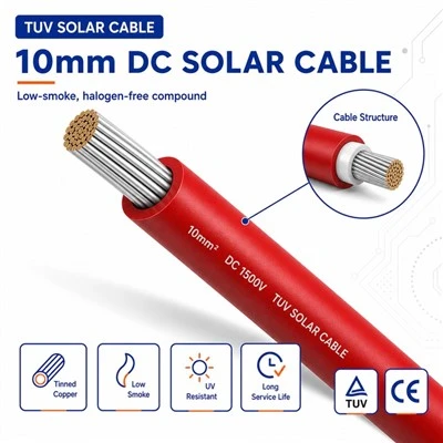 Cáp năng lượng mặt trời DC 10 mm