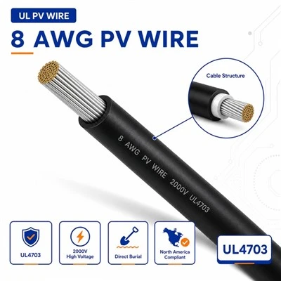 8 dây PV AWG